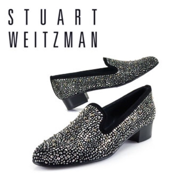 Stuart Weitzman Shoes - ❌SOLD❌Stuart weitzman studded suede loafer - 7.5